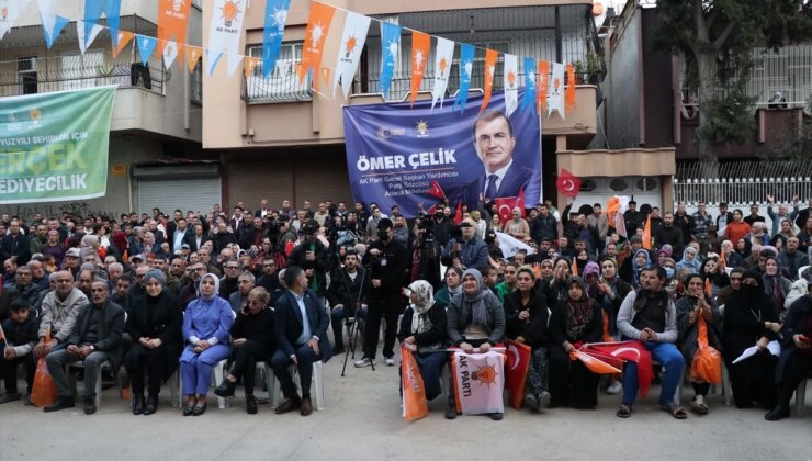 AK Parti Genel Başkan Yardımcısı Ömer Çelik: ‘AK Parti ve Cumhur İttifakı olarak dün neredeysek bugün de oradayız, yarın da orada olacağız’