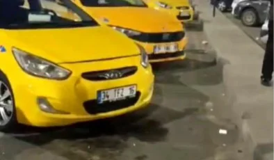 Bayrampaşa’da Taksicilerle Yolcu Arasında Tartışma Çıktı