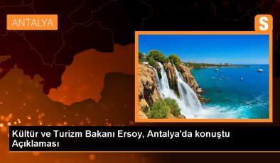 Kültür ve Turizm Bakanı Mehmet Nuri Ersoy, Antalya’da Turizm Master Planı Hazırlayacak