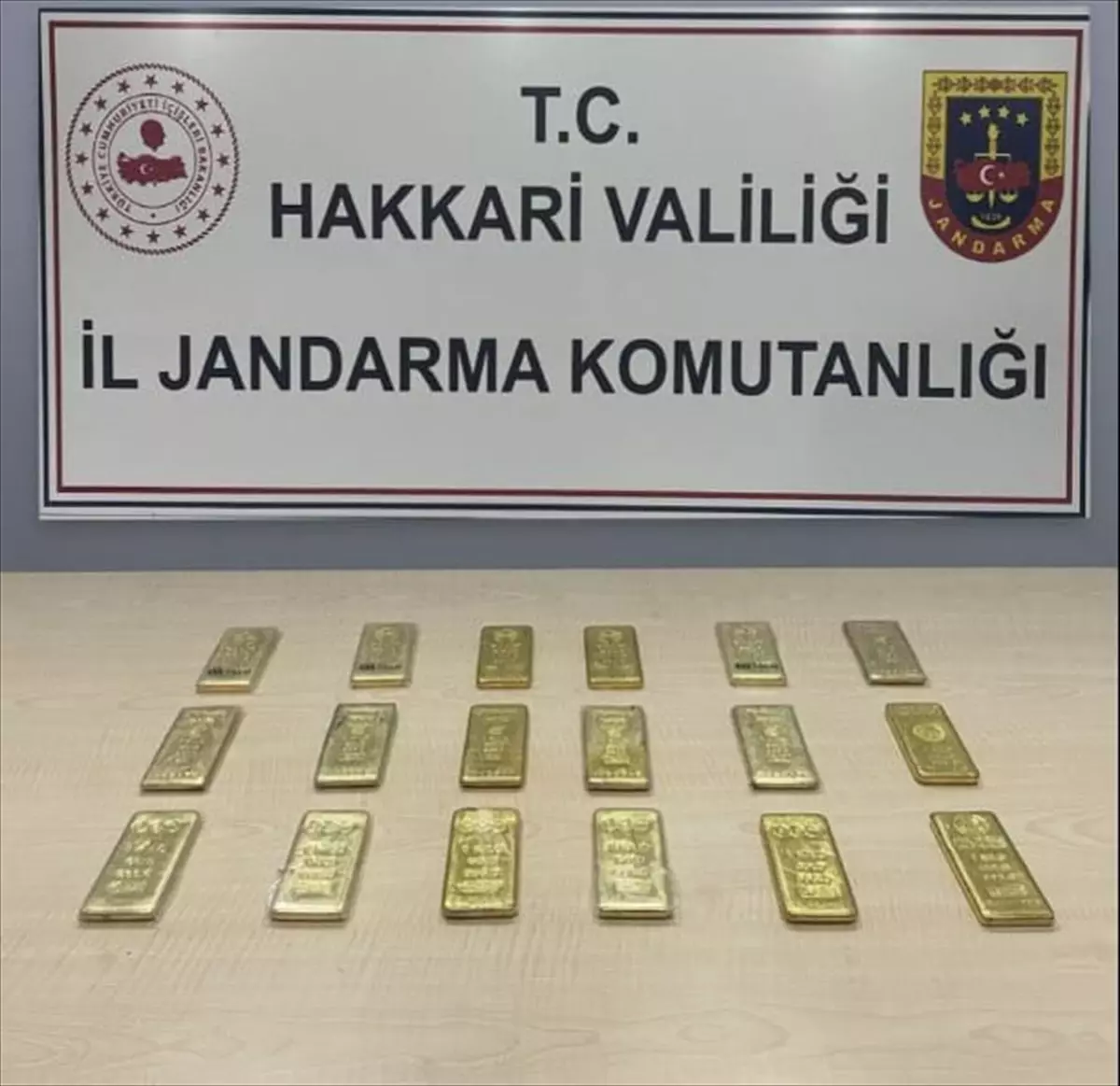 Yüksekova’da 18 Kilogram Kaçak Altın Yakalandı